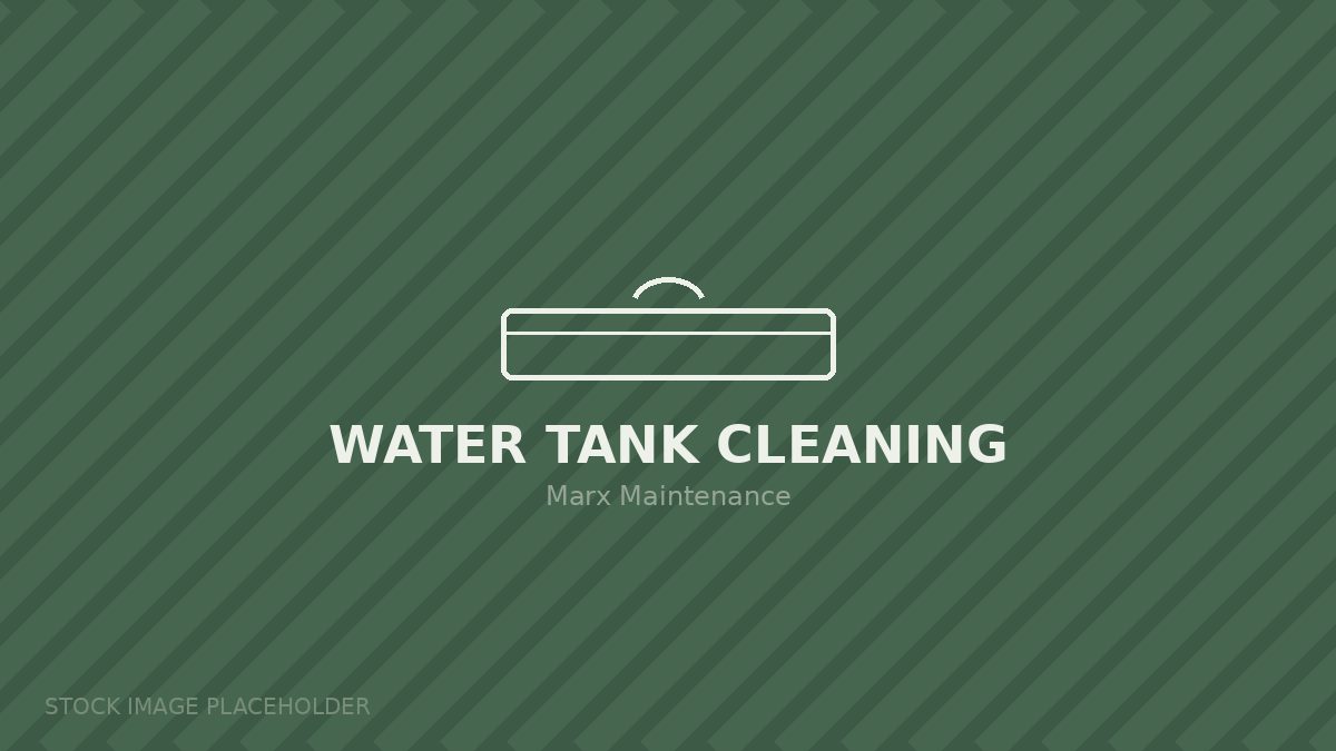 Vacuum desludging a rainwater tank near Albury